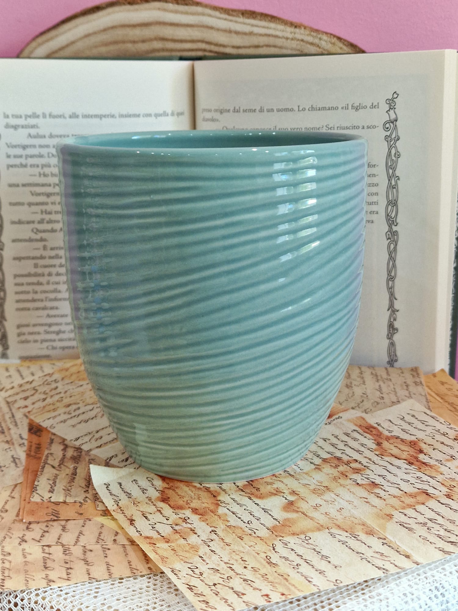 Vaso in Ceramica Likò – H14cm Ø13cm