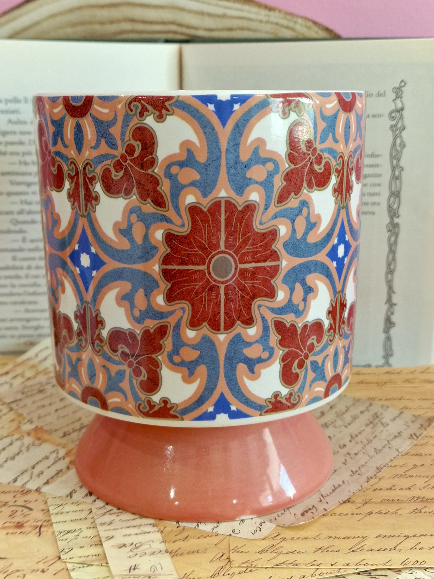 Vaso in Ceramica Liko – Decorazione a Maiolica
