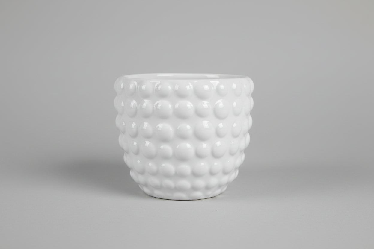 Vasi in Ceramica Bianca Likò – Motivi Decorativi Artigianali