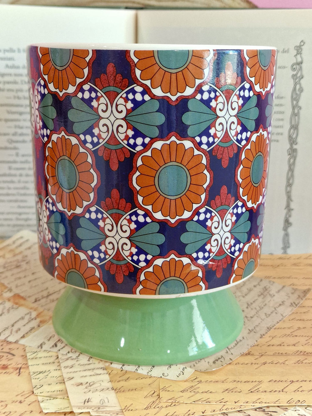 Vaso in Ceramica Liko – Decorazione a Maiolica