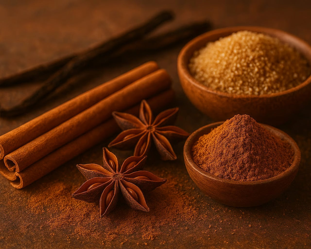 Fragranza Dolci Spezie - Profumo Caldo e Speziato per Candele
