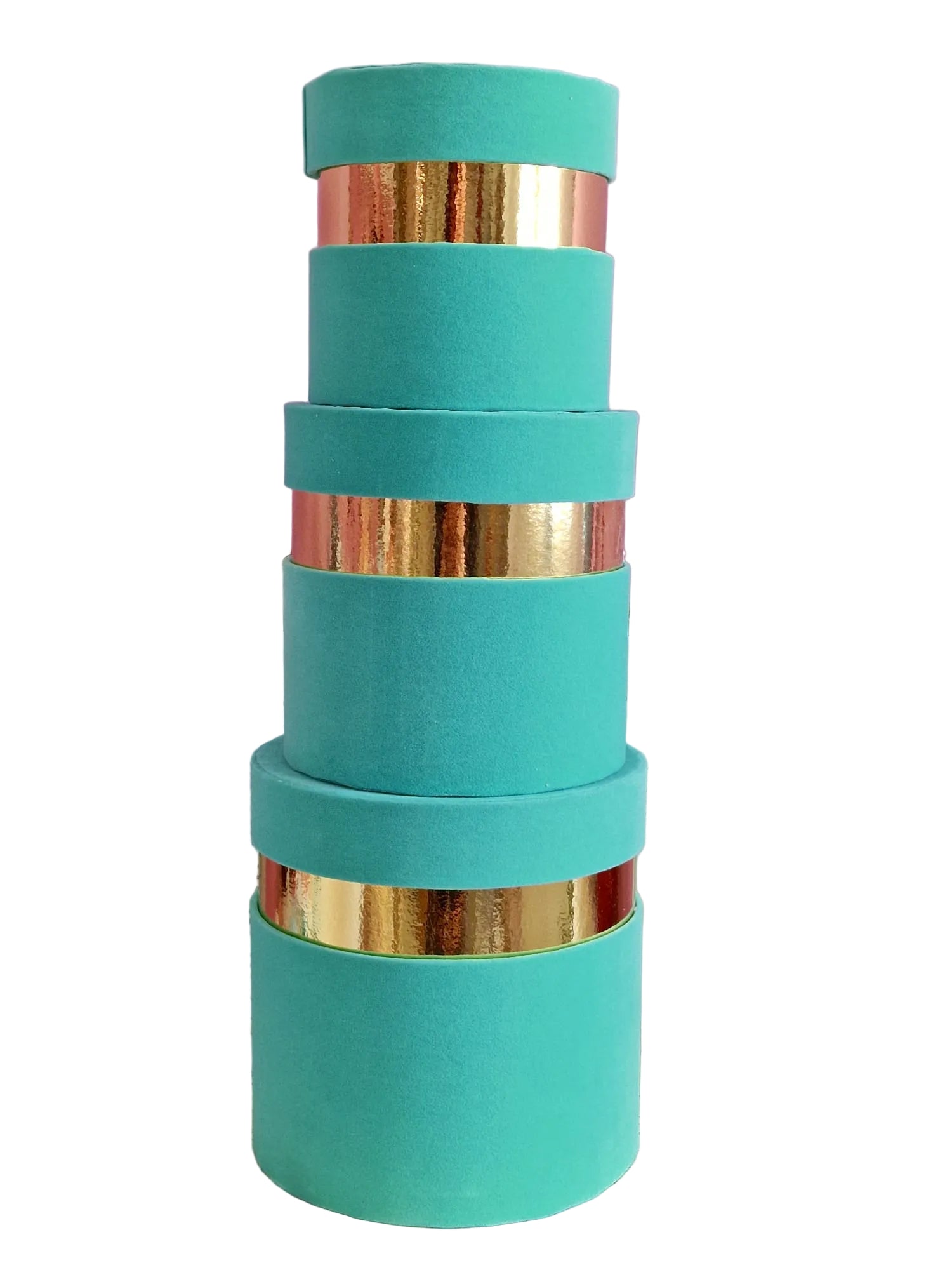 Scatole velluto con bordo oro TIFFANY
