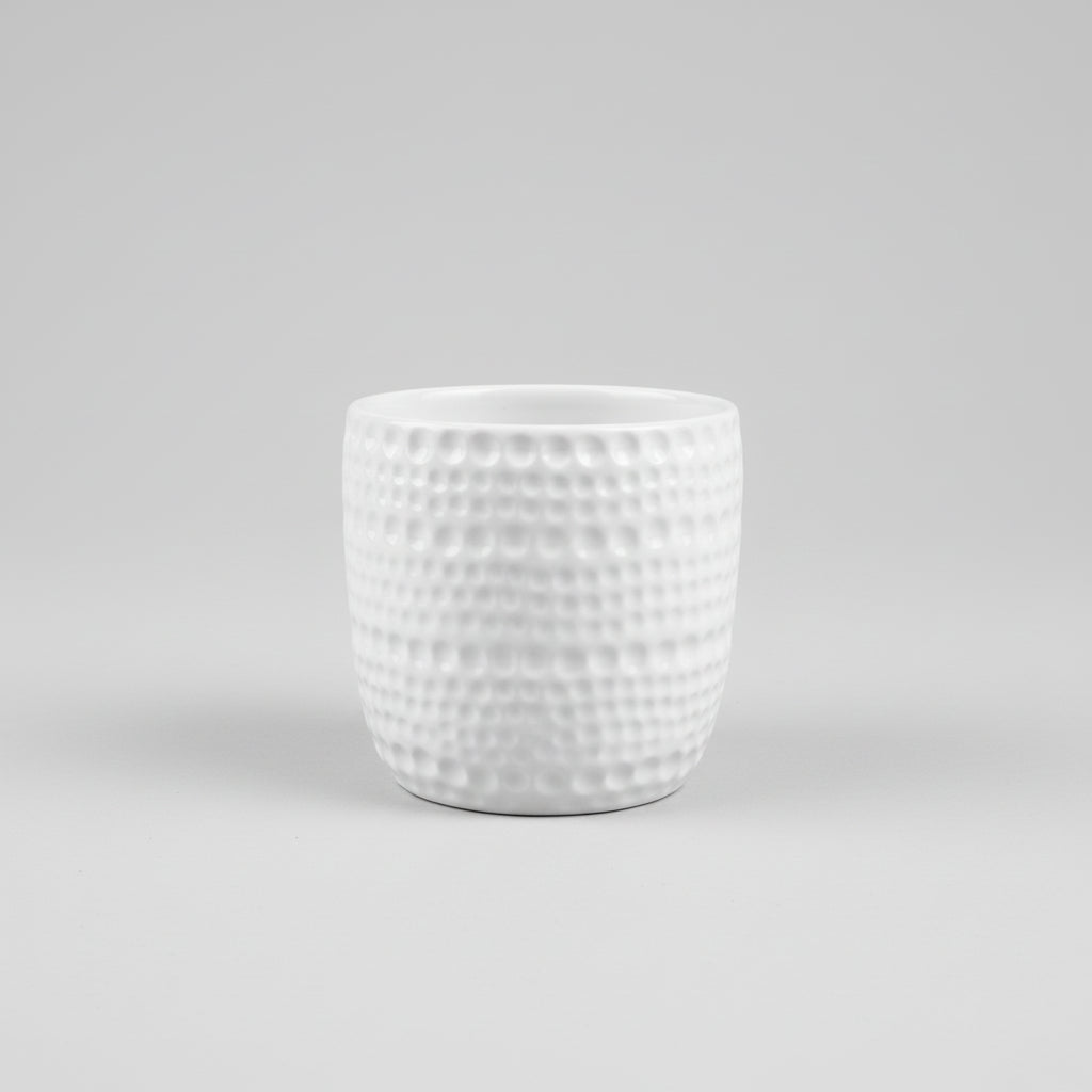 Vasi in Ceramica Bianca Likò – Motivi Decorativi Artigianali
