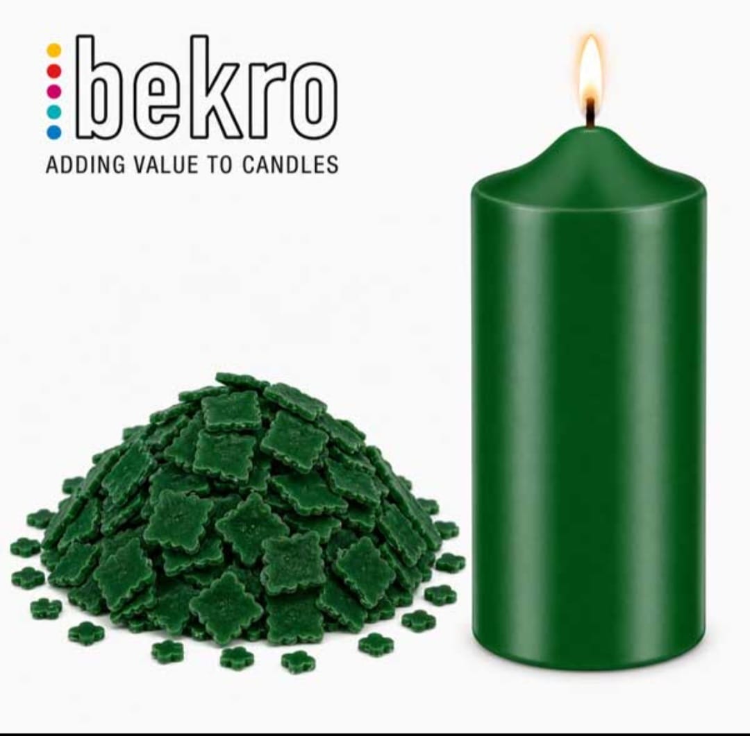 Bekro Colorante per Candele Verde Scuro – 25 g