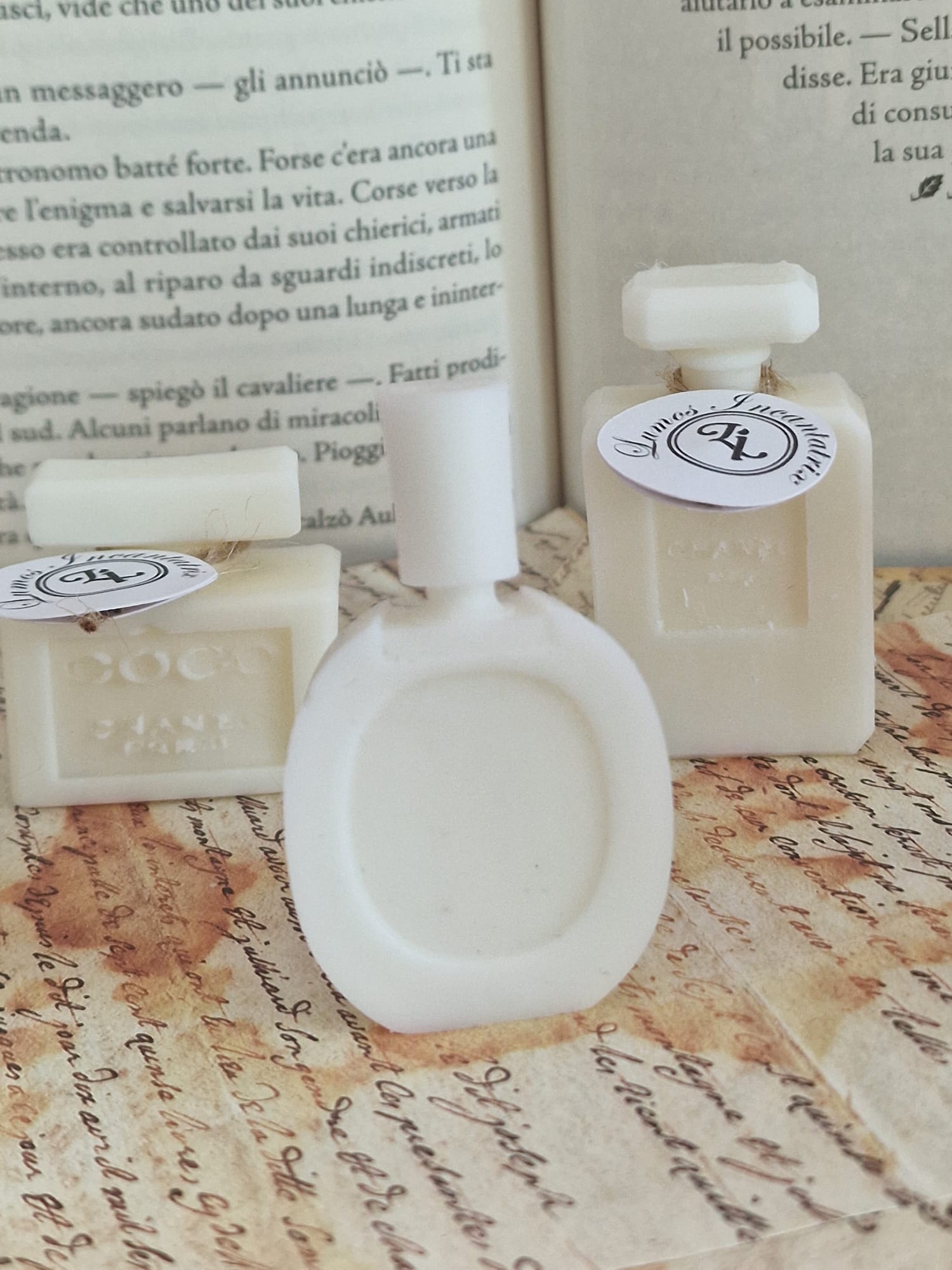 Segnaposto Bomboniera Mini Profumi - Bottigliette Miste