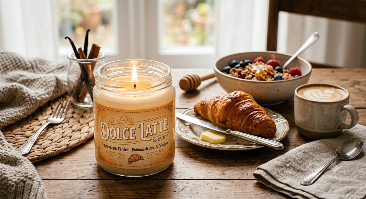 Fragranza per Candele Dolce Latte