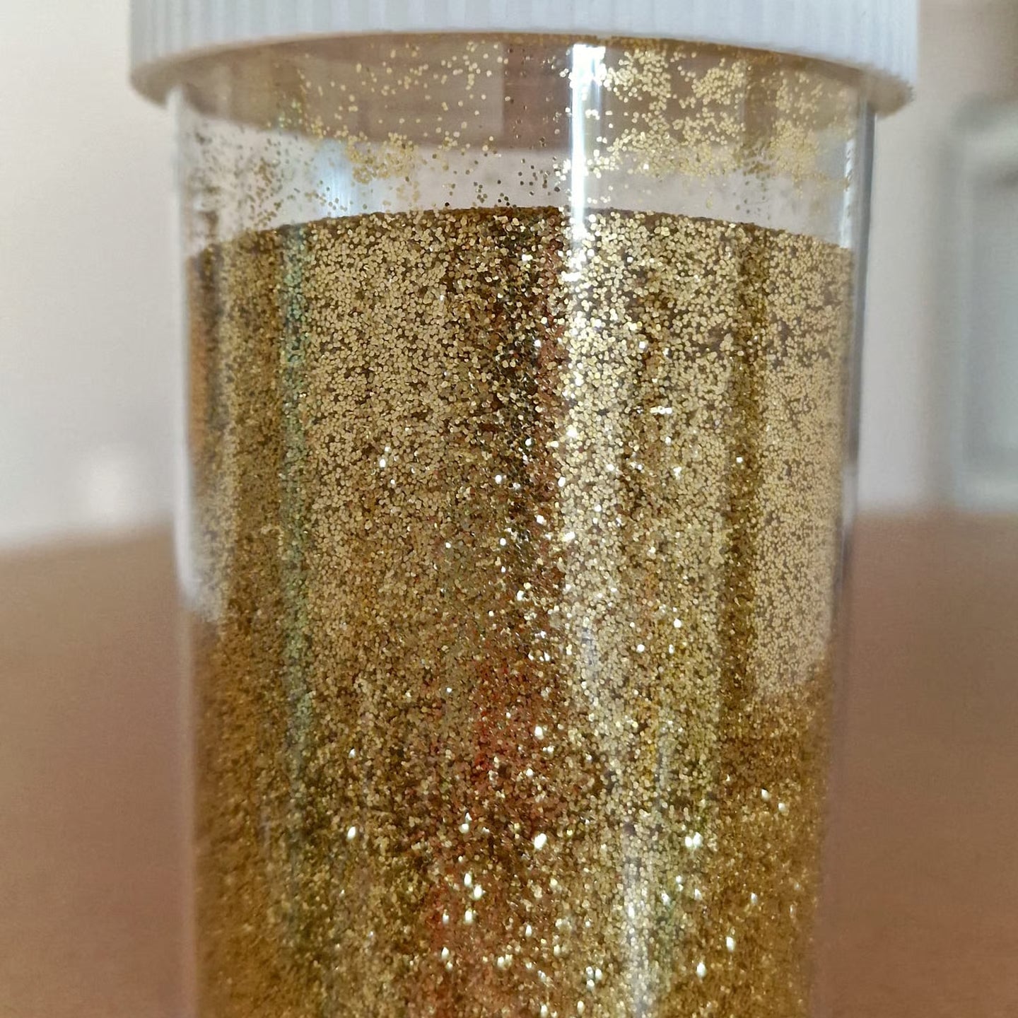 Glitter per candele decorative - polvere scintillante per bomboniere oro