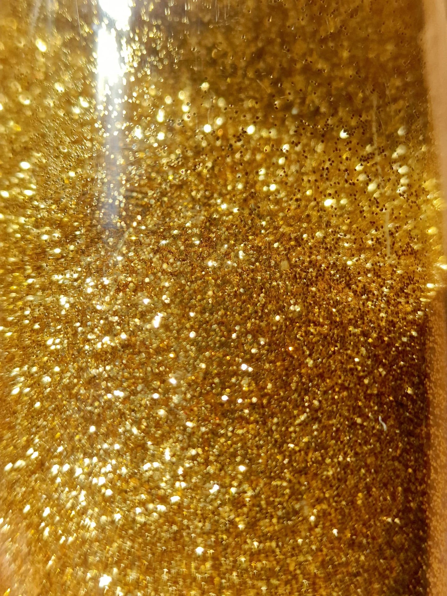 Glitter polvere 100g per candele - ideale per composizioni e regali oro 