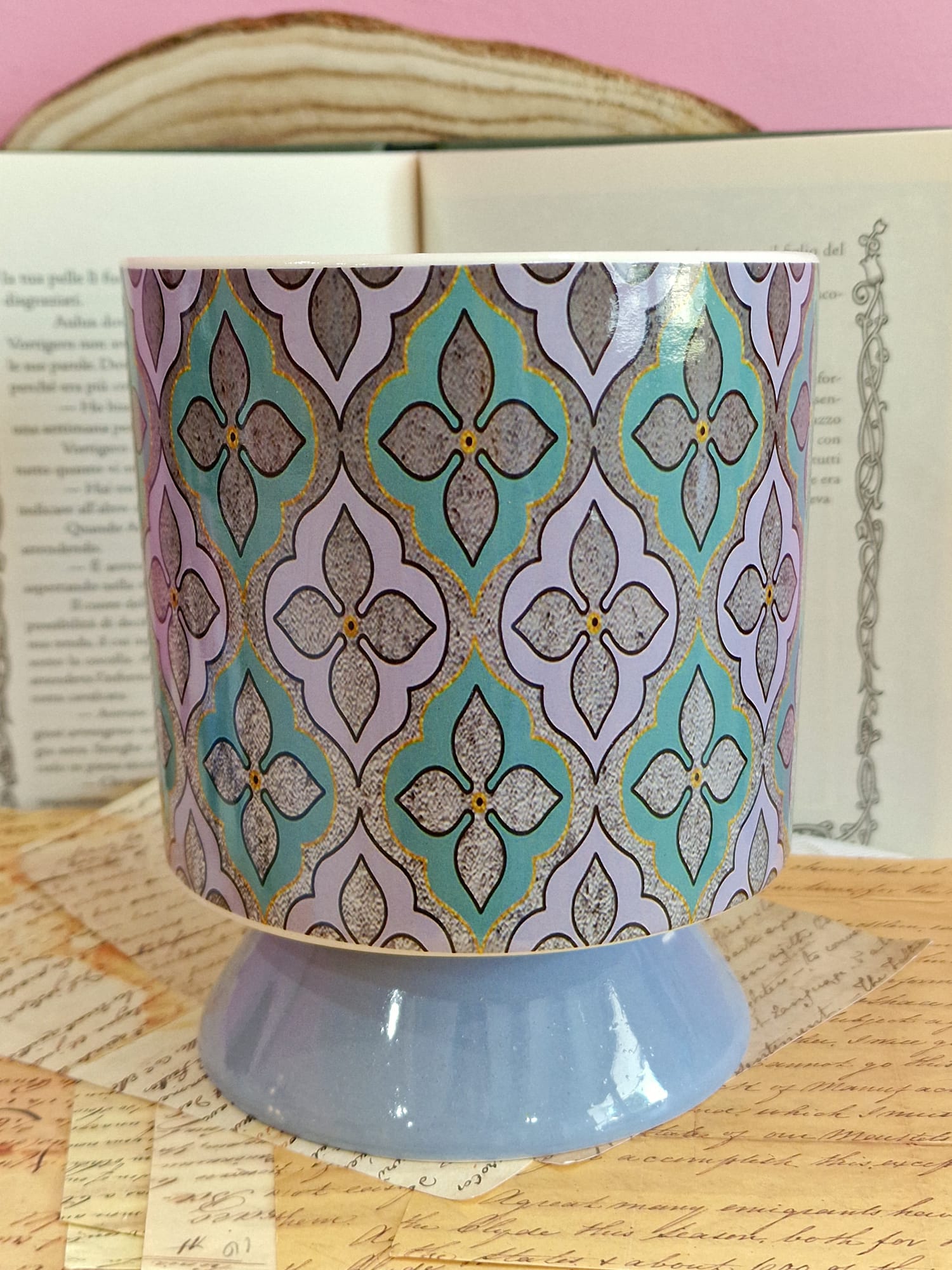 Vaso in Ceramica Liko – Decorazione a Maiolica