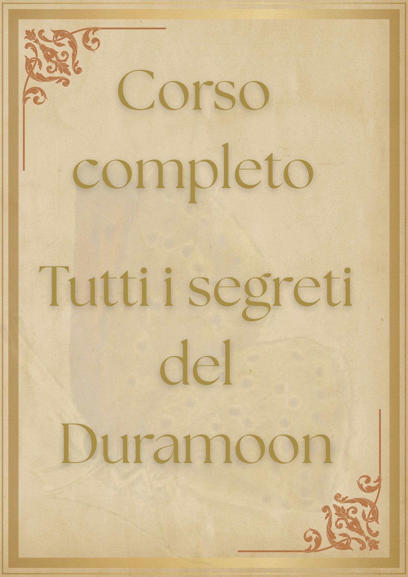 Corso Duramoon - Impara a Lavorare il Gesso Ceramico