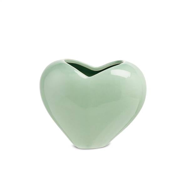 Vaso in Ceramica a Forma di Cuore liscio Likò -