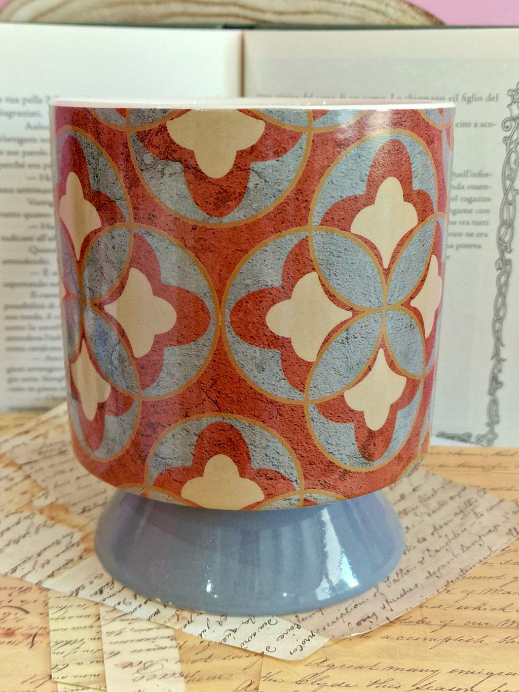 Vaso in Ceramica Liko – Decorazione a Maiolica