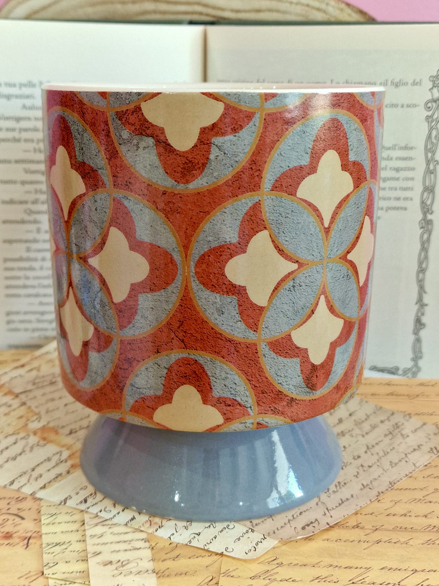 Vaso in Ceramica Liko – Decorazione a Maiolica