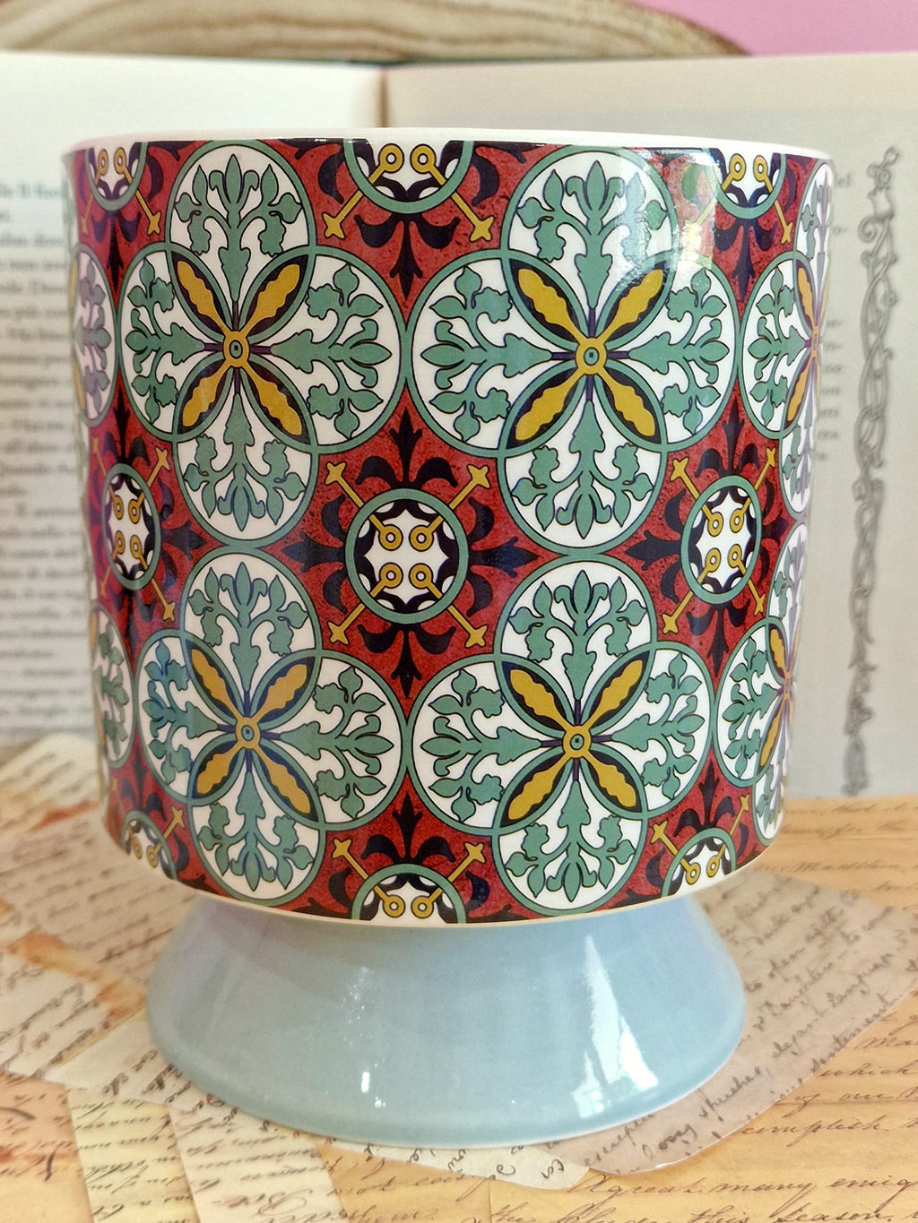 Vaso in Ceramica Liko – Decorazione a Maiolica