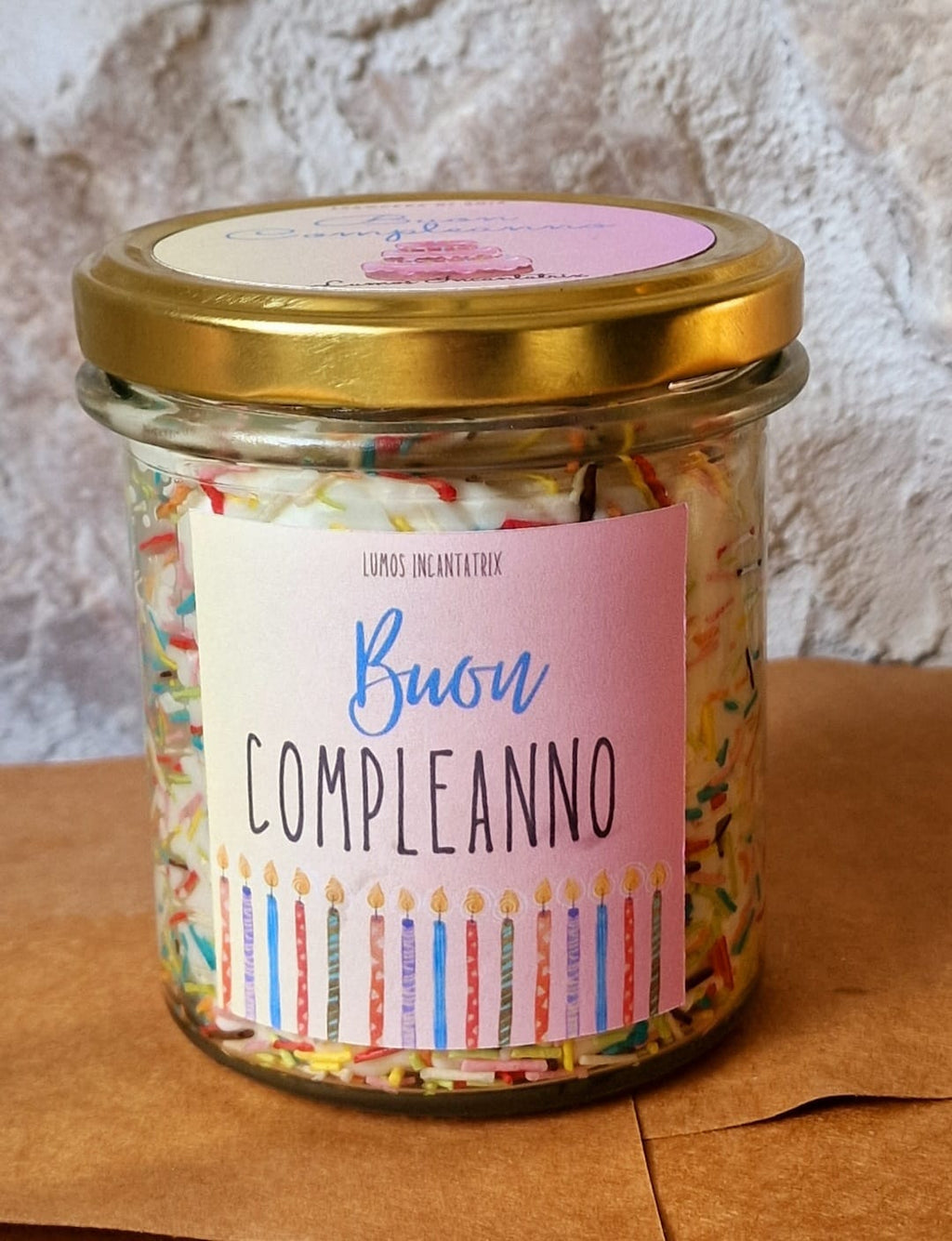 Candela Buon Compleanno – Profumo di Torta