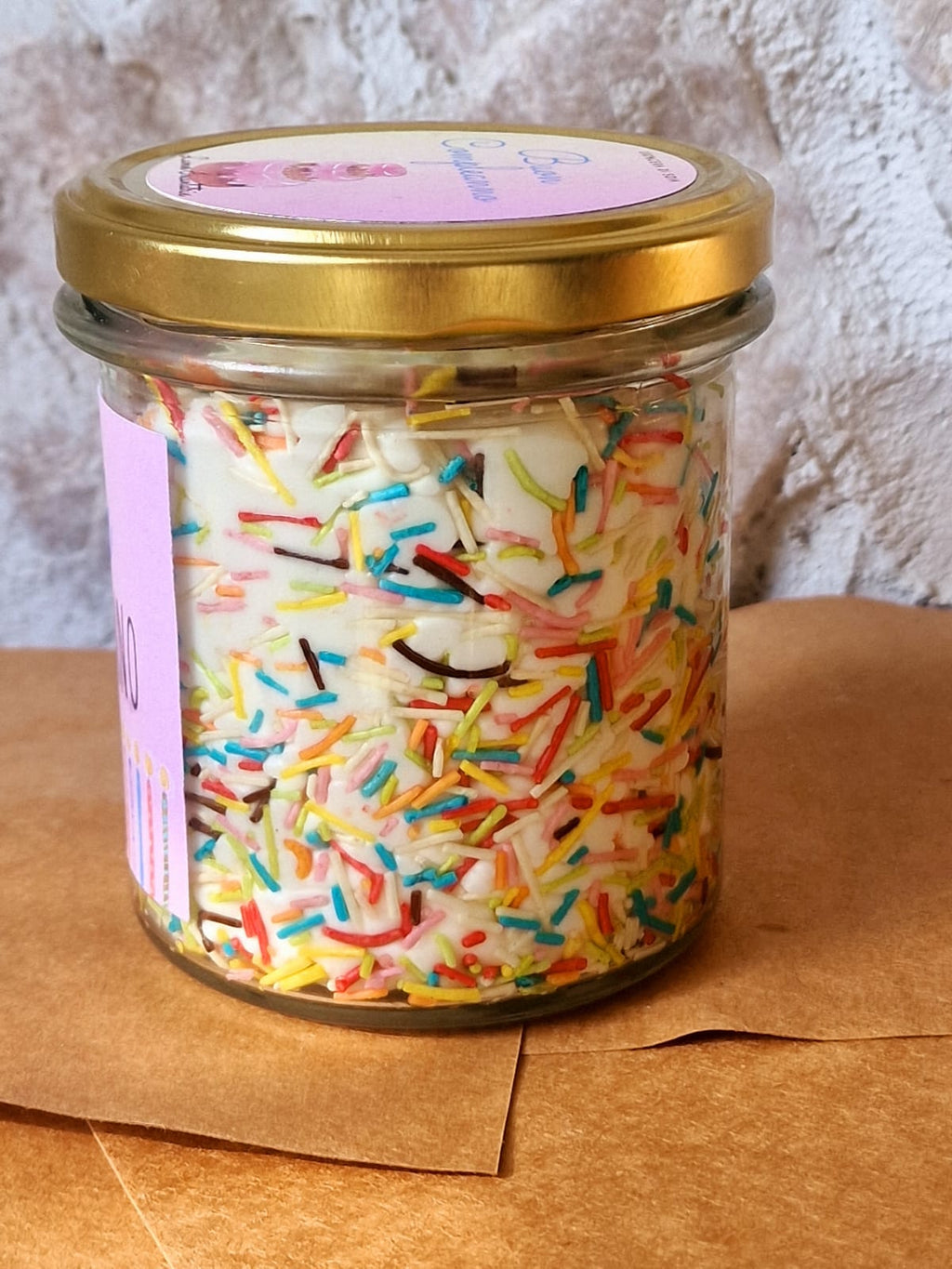 Candela Buon Compleanno – Profumo di Torta